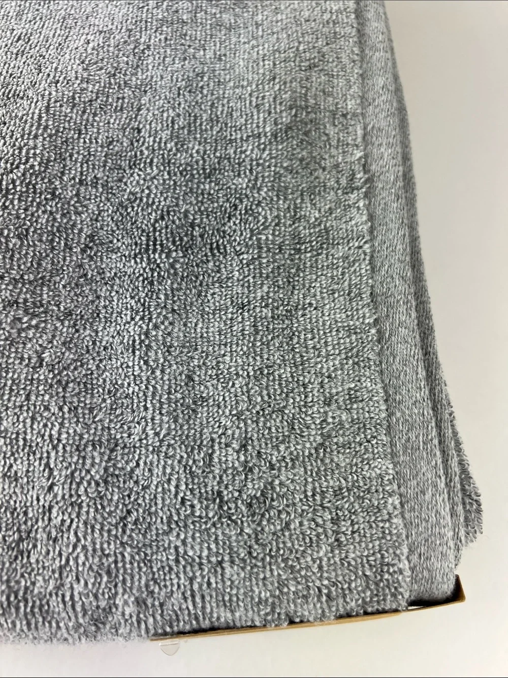 Common Thread Bamboo Bath Towel Set Medium Grey Eco Melange Set of 2 NEW